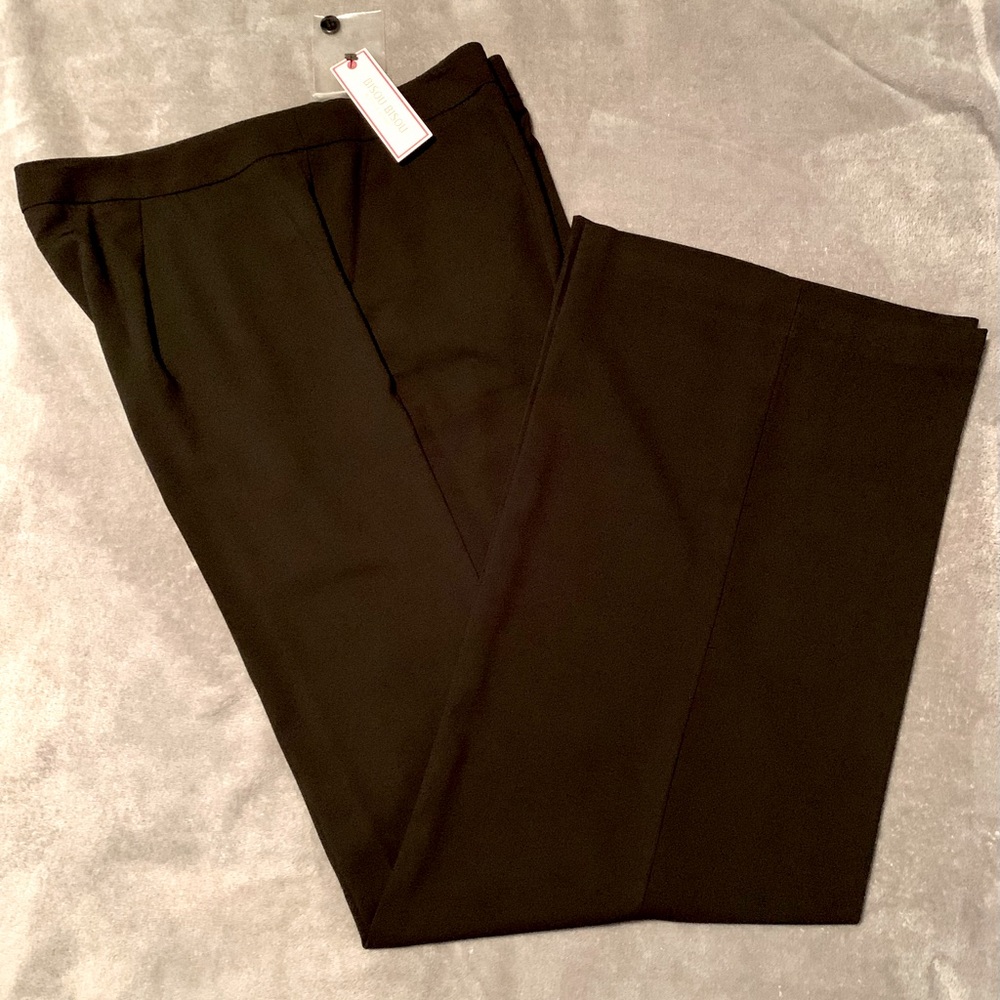 NWT Bisou Bisou Black Slacks